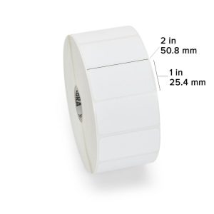 6 Rollos de Etiqueta Termica Zebra Z-Perform 2000T Color Blanco, 10005850