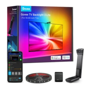 LUCES DREAMVIEW & ENVISUAL LED NEON RGBICW GOVEE H60991D1 (55 - 65¨)