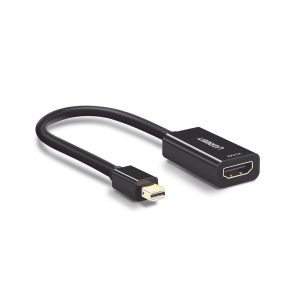 Convertidor Mini Display Port a HDMI Ugreen 40360 4K / 30Hz / 25 cm / Carcasa ABS