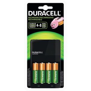 Kit Duracell con Cargador y 4 Baterias Recargables “AA” 41333031217