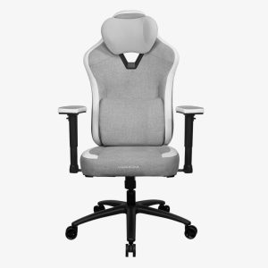 SILLA GAMER THUNDER X3 4711099474080 GRIS, 125KG, POLIPIEL, INCLINACION SINCRONA, REPOSABRAZOS 2D, SOPORTE LUMBAR