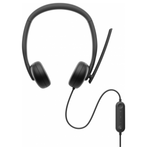 Diadema Audífono Con Micrófono Dell 520-BBDS WH3024 / 2M / USB / Negro