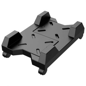 Soporte Para CPU Brobotix 6001301, Ajustable, Con Ruedas, Plastico Color Negro