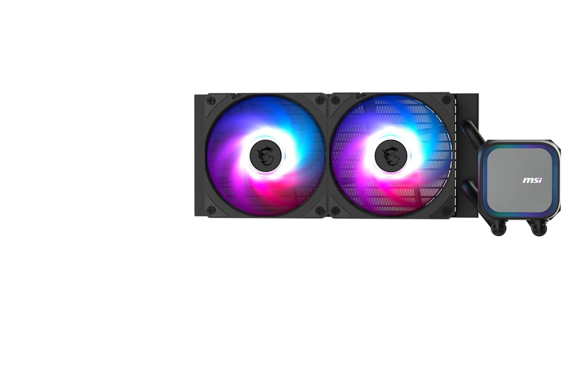 Enfriamiento Líquido MSI MAG CoreLiquid A13 240 ARGB Gen2 / 2x120mm / Hasta 3800RPM / LGA 1700, 1851, AM5 / Color Negro