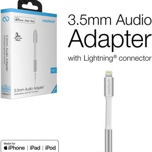 Adaptador iPhone Lightning – 3.5 mm