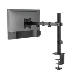 Soporte Articulado Para Monitor Soporte Vesa De 75x75mm Acteck AC-934596 / Enforce Zone SM450 / Soporta Hasta 9Kg / Metal / Color Negro