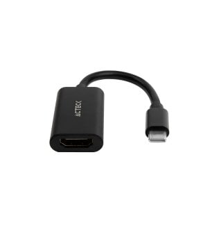 Adaptador USB-C a HDMI Shift Plus AH440 Acteck AC-934701 Negro