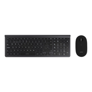 Kit Teclado y Mouse Inalambrico Acteck AC-934954 Edge MK675 USB/ 1600DPI/ Español/ Negro
