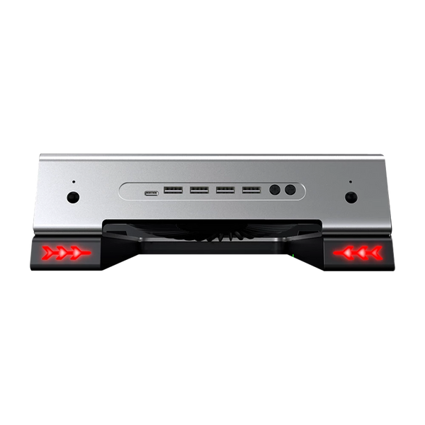 Base Enfriadora Para Laptop 16″ Froost EX BE650 RGB, Acteck Con 1 Ventilador, Color Negro/Plata, AC-936156 - Imagen 2
