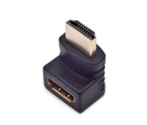 Adaptador HDMI Macho-Hembra en Angulo Gigatech ADP-007