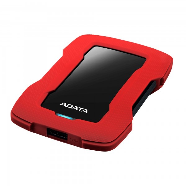 Disco Duro Externo USB3.1 Adata 2TB Rojo/ Negro, AHD330-2TU31-CRD - Imagen 2
