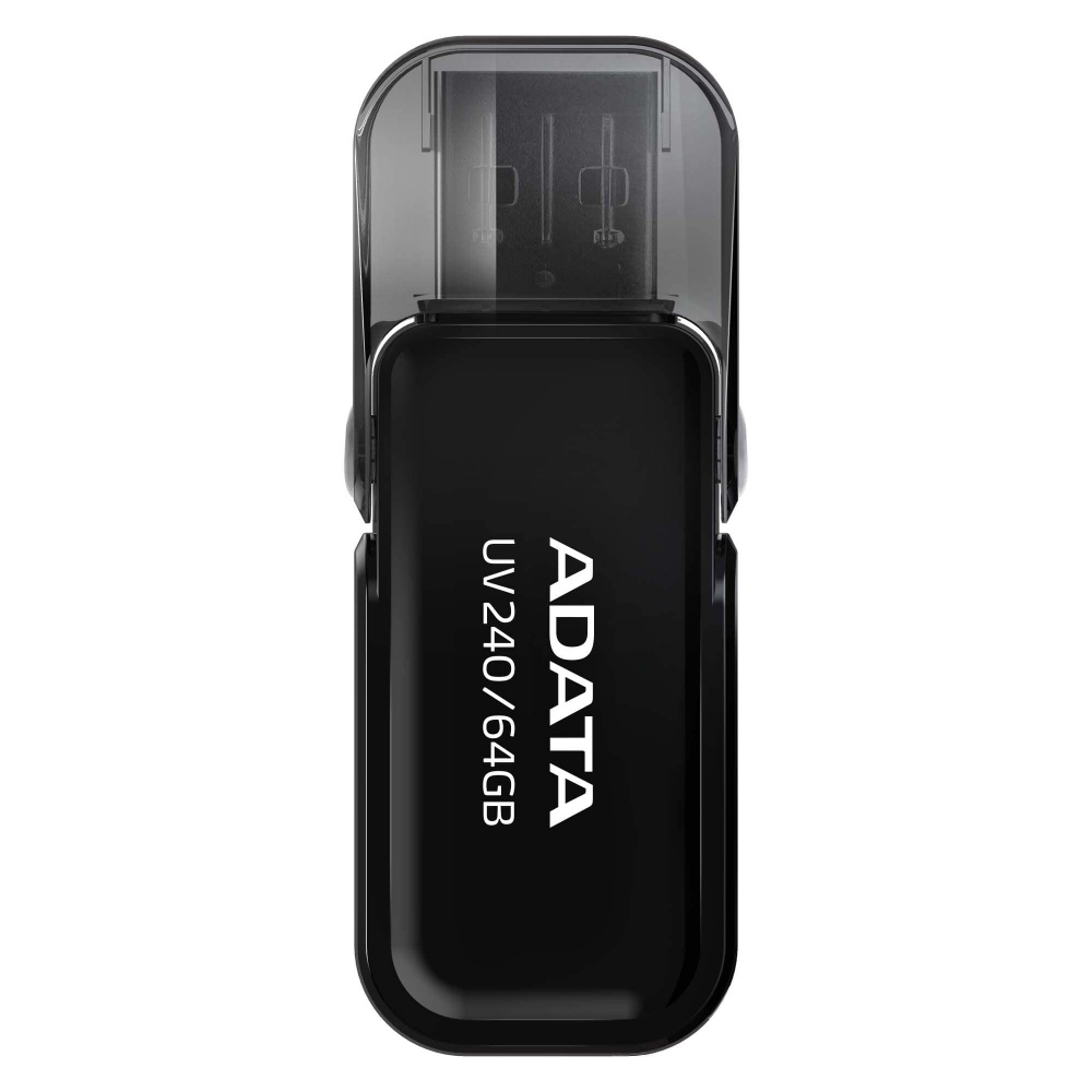 Memoria USB 2.0 64GB Adata AUV240-64G-RBK UV240 USB-A Color Negro - Imagen 3