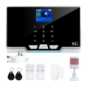 Alarma WiFi GSM APP TUYA Touch con 2 Sensores 92-2