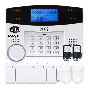 85-7 Alarma WiFi GSM PSTN 7 Sensores