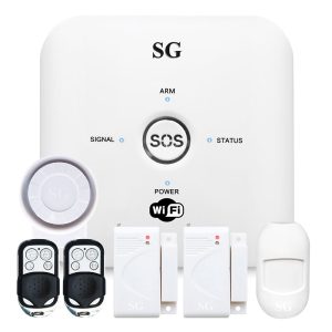 Alarma WiFi Gsm APP para casa con 3 Sensores 84-3