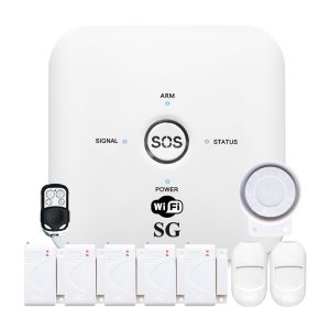 Alarma WiFi control APP celular con 7 Sensores 93-7