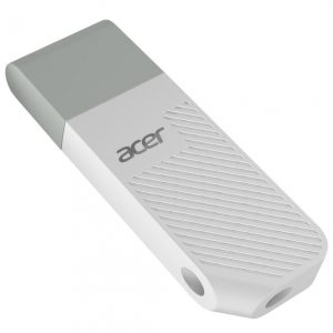 Memoria USB 64GB Acer 300 / USB A 3.2 / Lectura 120Mb/s / Escritura 100Mb/s / Blanco / BL.9BWWA.566