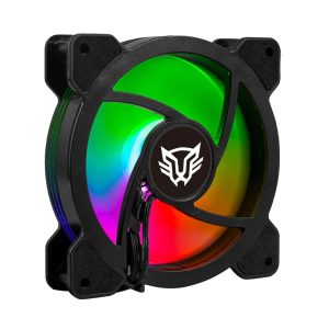 Ventilador Balam Rush BR-938068 Eolox Blaze EX50 ARGB, 120mm, 1500RPM, color negro
