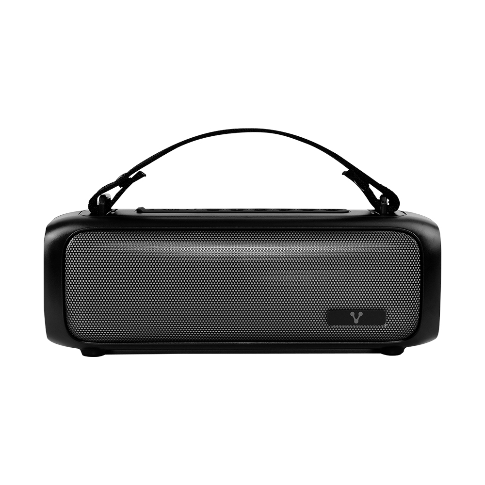 Bocina Portatil Vorago BSP-260 / Bluetooth / Color Negro / USB-C / 3.5mm / RGB / 16W RMS / Hasta 7 Hrs - Imagen 2