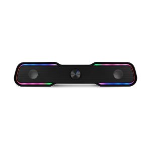 Bocina Portatil Vorago BSP-350 Bluetooth/ 3.5MM, USB, Iluminacion RGB, Color Negro