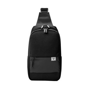 Mochila Pechera Cruzada Vorago CB-300 Poliester/Color Negro
