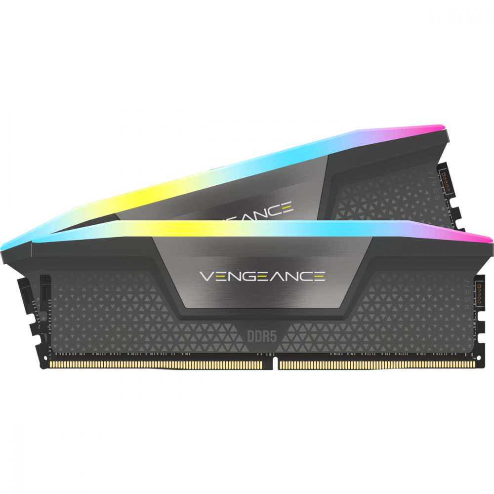 Memoria DDR5 32GB (2X16GB) 5600MHZ Corsair Vengeance RGB Gris, CMH32GX5M2B5600Z36K - Imagen 2