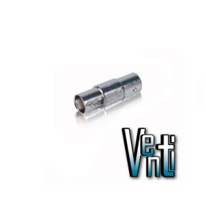 Adaptador BNC Macho-BNC Macho, RG59 Para Unir 2 Cables, Metalico, Cople BNC BNC M-M