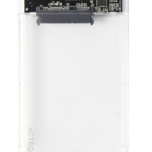 Acteck Gabinete de Disco Duro Armor Clear HC430 / 2.5″ / SATA / Micro-USB B / USB 3.0 / Transparente