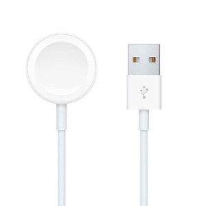 Cable USB-A de Carga Magnética para Apple Watch, 1 Metro, Blanco