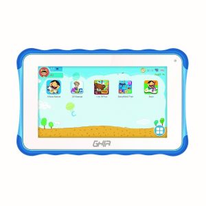 Tablet Ghia para Niños Toddler 7″, 32GB, Android 11 Go, Azul