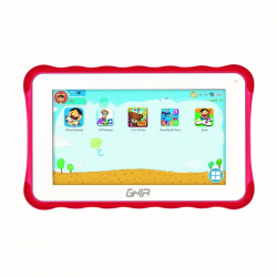 Tablet Ghia para Niños Toddler 7″, 32GB, Android 11 Go, Rojo