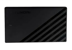 Disco duro externo Hyundai 1TBHYNBLK 2.5”, 1TB, USB 3.2, negro