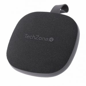 Bocina Portátil TechZone TZSP01, Bluetooth, Inalámbrico, 5W RMS, USB C, Negro/Gris