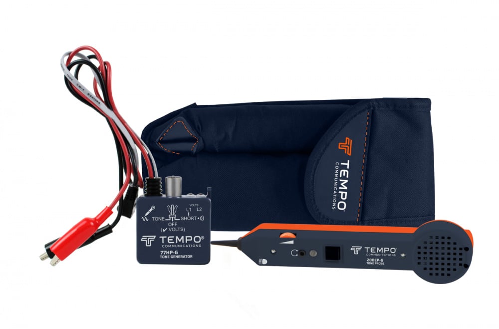 Tempo Generador de Tonos con Amplificador Inductivo 701K-G-BOX / Color Azul / Naranja