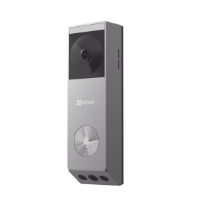 Timbre de Bateria Recargable Ezviz CS-EP3X 3MP/Con Panel Solar/Doble Lente/Proteccion IP65/Audio de Dos Vias