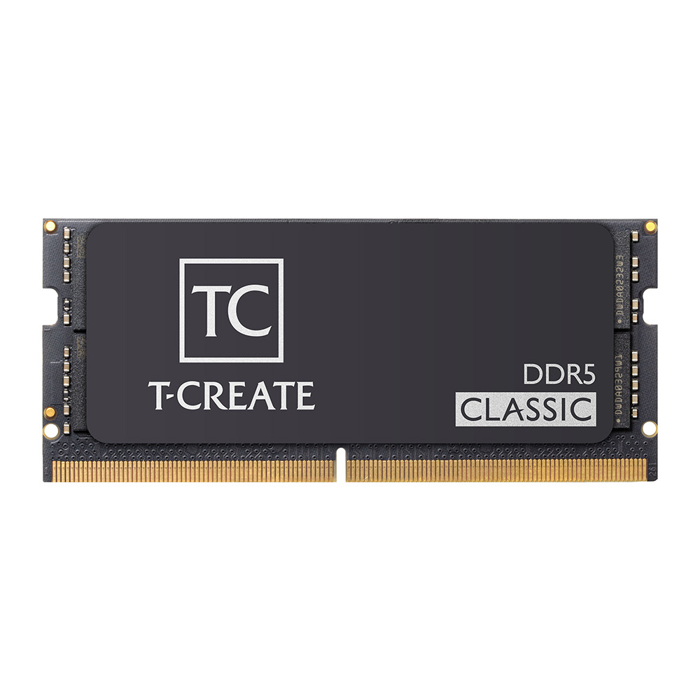 Memoria DDR5 32GB 5200MHZ TeamGroup Classic CTCCD532G5200HC42-S01, Color Negro, NON-ECC, CL42