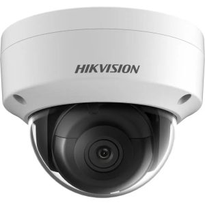 Cámara Domo IP Hikvision DS-2CD2123G2-I(S)(D) 2MPX / Lente 2.8 mm / 30 mts IR EXIR/Exterior IP67 / IK10 / WDR 120DB / PoE / ACUSENSE / MicroSD / ONVIF