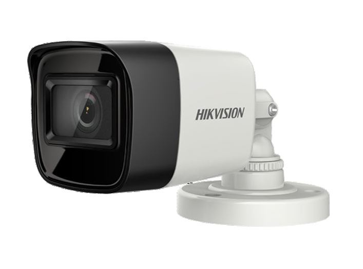 Cámara Bala TurboHD Hikvision DS-2CE16U0T-ITF / 4K / 8MPX / Gran Angular 102° / 2.8mm / IP67 / IR Exir 30m / DWDR