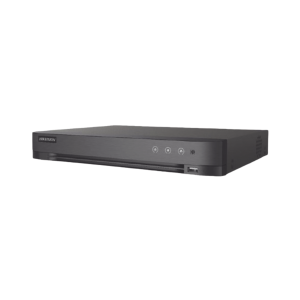 DVR 4 Canales TurboHD + 1 Canal IP Hikvision DS-7204HGHI-M1(T) / 2MPX / Acusense Lite / Audio Por Coaxitron / 1 Bahía De Disco Duro / H.265 / Salida De Video Full HD