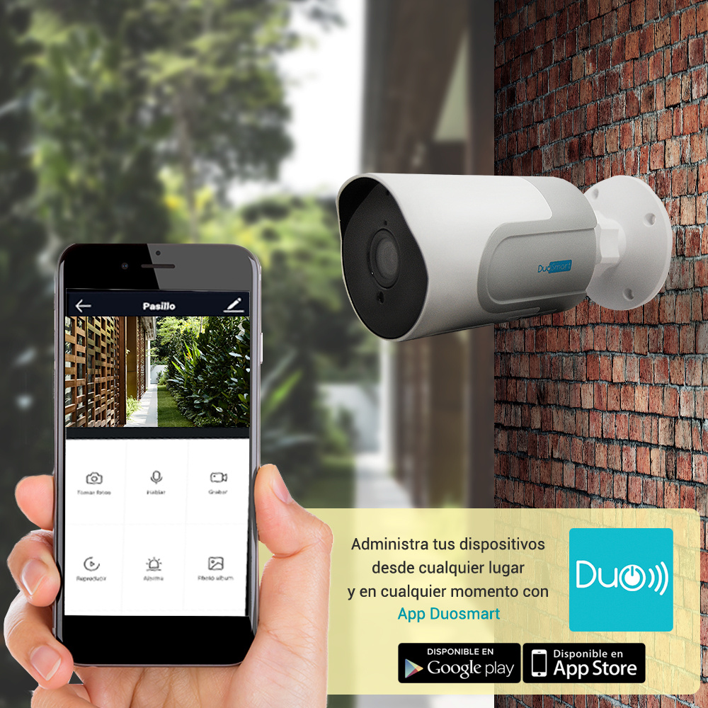 Cámara Inteligente Bullet Duosmart E30 / Wifi 2.4 Ghz / Exterior / Audio Bidireccional / Full HD / 1080P / MicroSD - Imagen 3