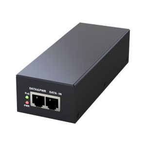 Inyector PoE Folksafe FS-53D1300 / Gigabit / 802.3BT / 70 Watts / Entrada De Voltaje 100-240VAC / Salida De Voltaje 53VDC / 1.3A