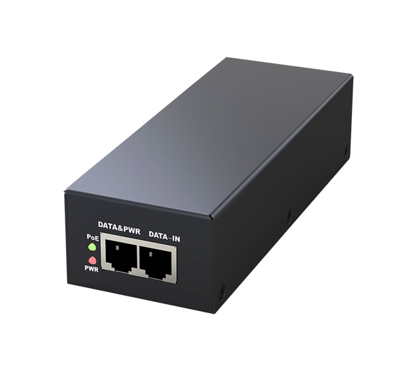 Inyector PoE Folksafe FS-53D1300 / Gigabit / 802.3BT / 70 Watts / Entrada De Voltaje 100-240VAC / Salida De Voltaje 53VDC / 1.3A