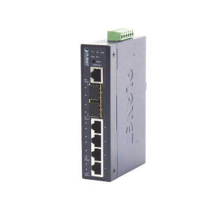 Switch Administrable Industrial Planet IGS-5225-4T2S Capa 2 Con 4 Puertos 10/100/1000T y 2 Puertos SFP 1G/2.5G