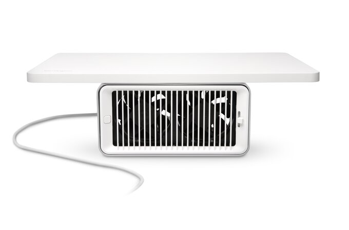 Soporte de Escritorio para Monitor de Hasta 27″ Kensington K55855WW CoolView con Ventilador - Imagen 2