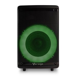 Bocina Bluetooth 8″ Vorago KSP-302 / 30W / USB / 3.5mm / Color Negro / Incluye Control Y Micrófono