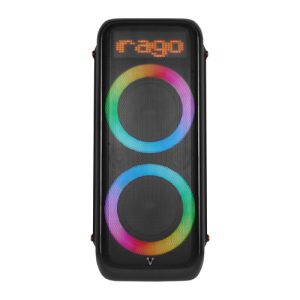 Bocina Bafle Inalambrica Vorago KSP-700 120W-RMS/Bluetooth/USB/3.5MM/Color Negro