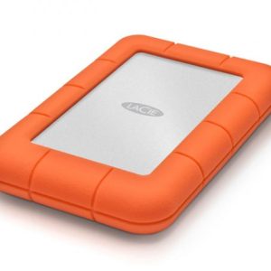 Disco Duro Externo 1TB Seagate Lacie Rugged Mini 2.5″ USB-C Naranja/ Plata, LAC301558