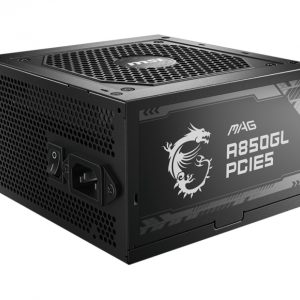 Fuente De Poder 850W MSI MAG A850GL PCIE5 Plus Gold / ATX / 120mm