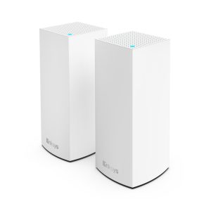 Router Inalámbrico LINKSYS MX2002 Doble Banda / 2,4 GHZ / 5 GHZ / WIFI MESH / 2400MBITS / Color Blanco / 2 PACK