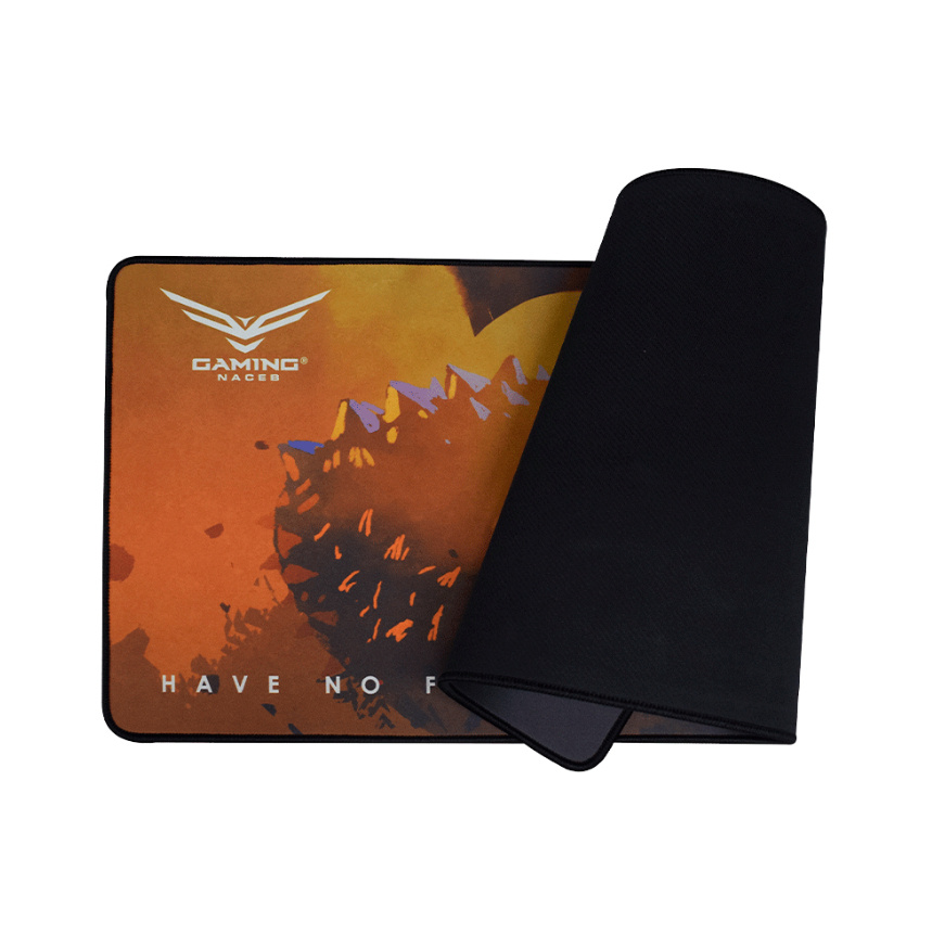 Mousepad Gaming Naceb NA-0957 The Wizard 80X30CM Negro/ Naranja Antiderrapante